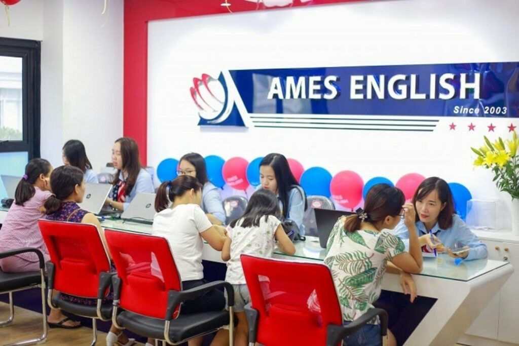  Anh ngữ AMES là đơn vị đã có gần 20 năm phát triển