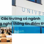 Các trường có ngành công nghệ thông tin điểm thấp