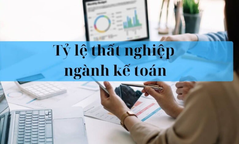 Tỷ lệ thất nghiệp ngành kế toán