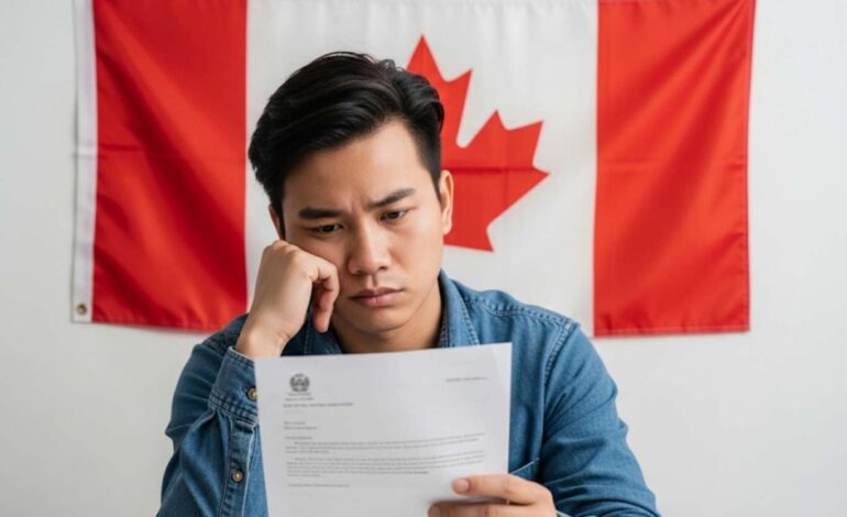 Thư từ chối visa Canada là gì?