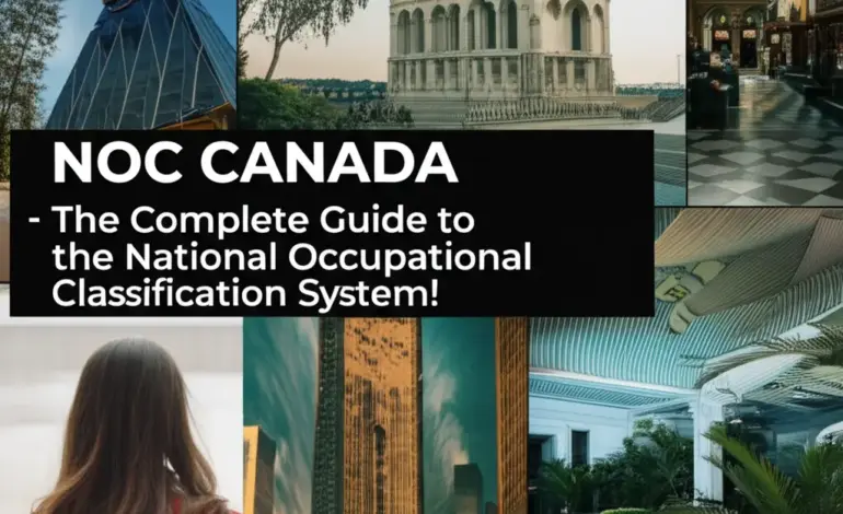 NOC Canada - Hướng Dẫn Đầy Đủ Về Hệ Thống Phân Loại Nghề Nghiệp