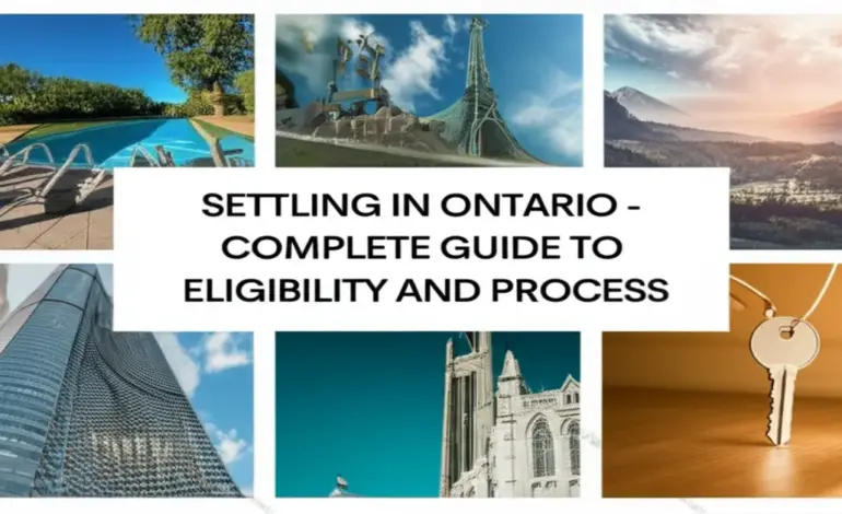 Định cư Ontario - Hướng dẫn đầy đủ điều kiện và quy trình