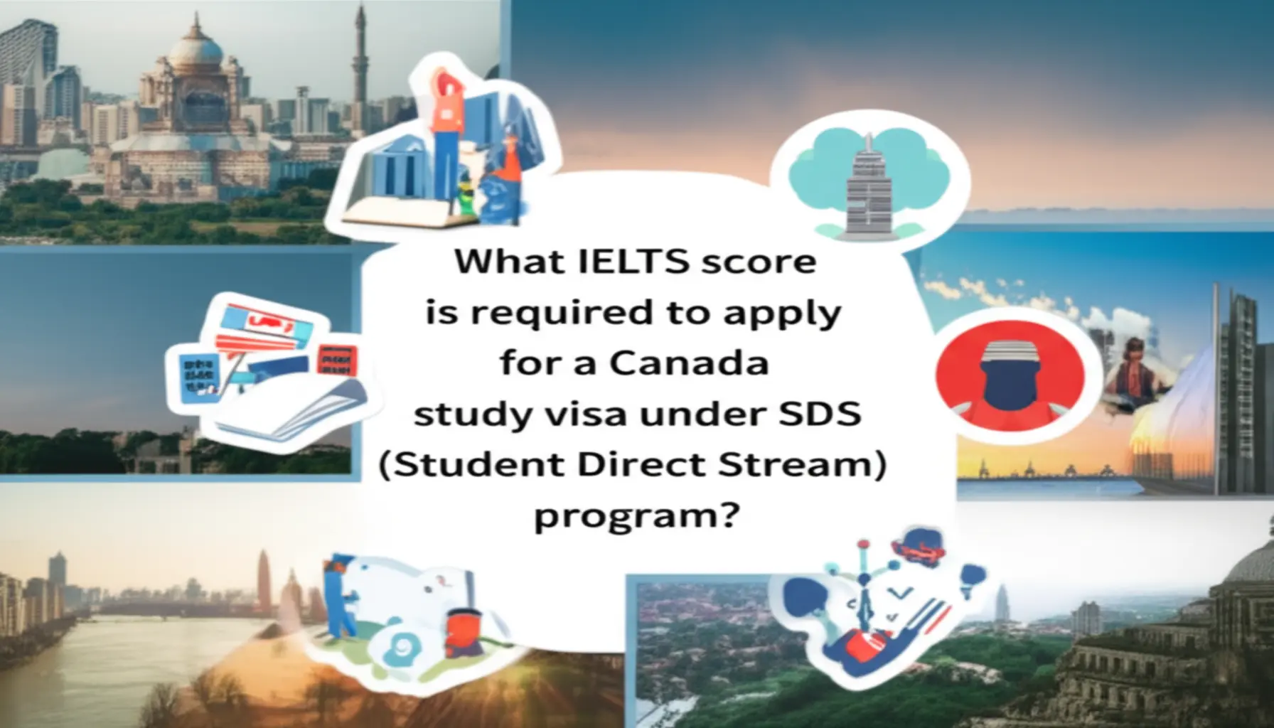 Visa SDS yêu cầu mức điểm và kỹ năng nào của IELTS?