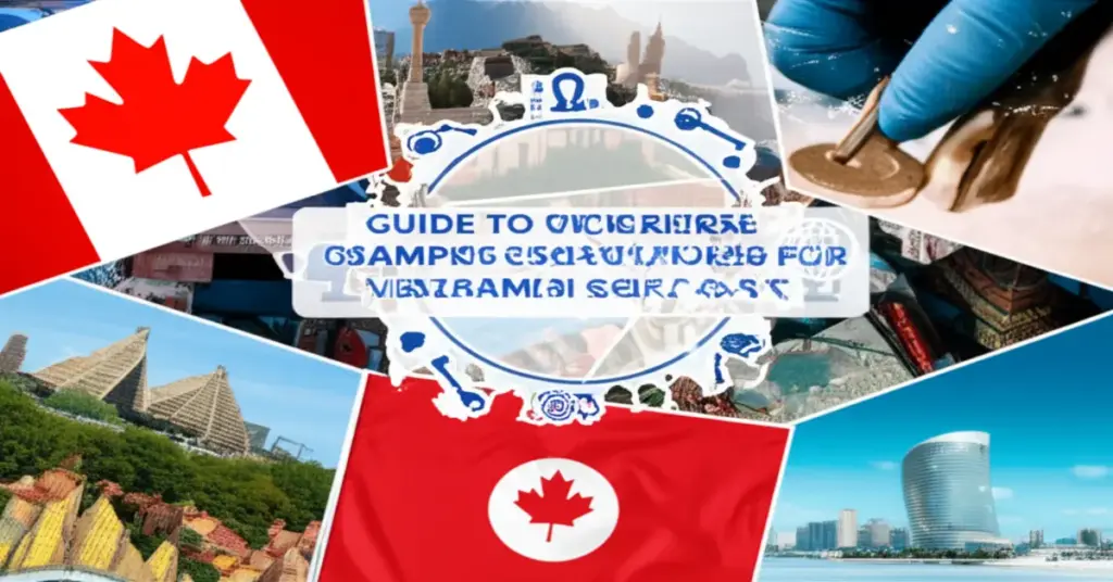 Hướng dẫn thủ tục hộ chiếu dán visa Canada cho người Việt