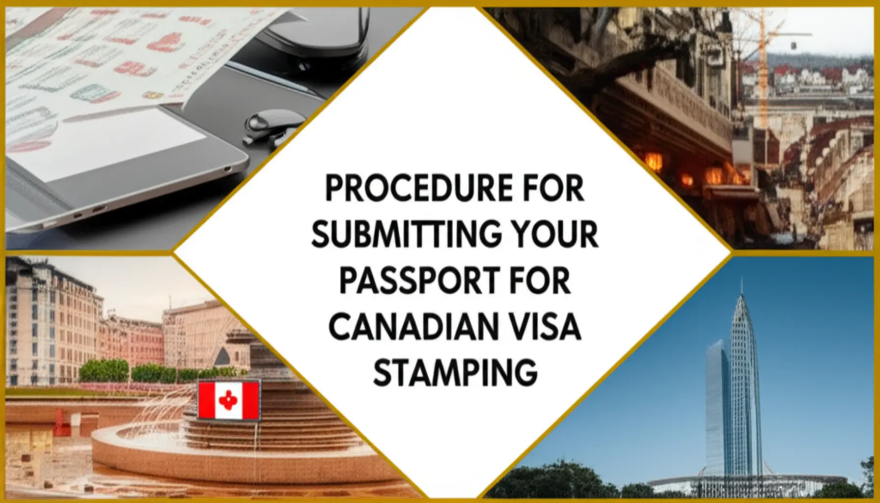 Nộp hộ chiếu ở đâu sau khi có thư yêu cầu dán visa?