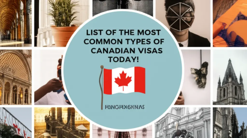 Visa du lịch Canada gồm những loại nào?