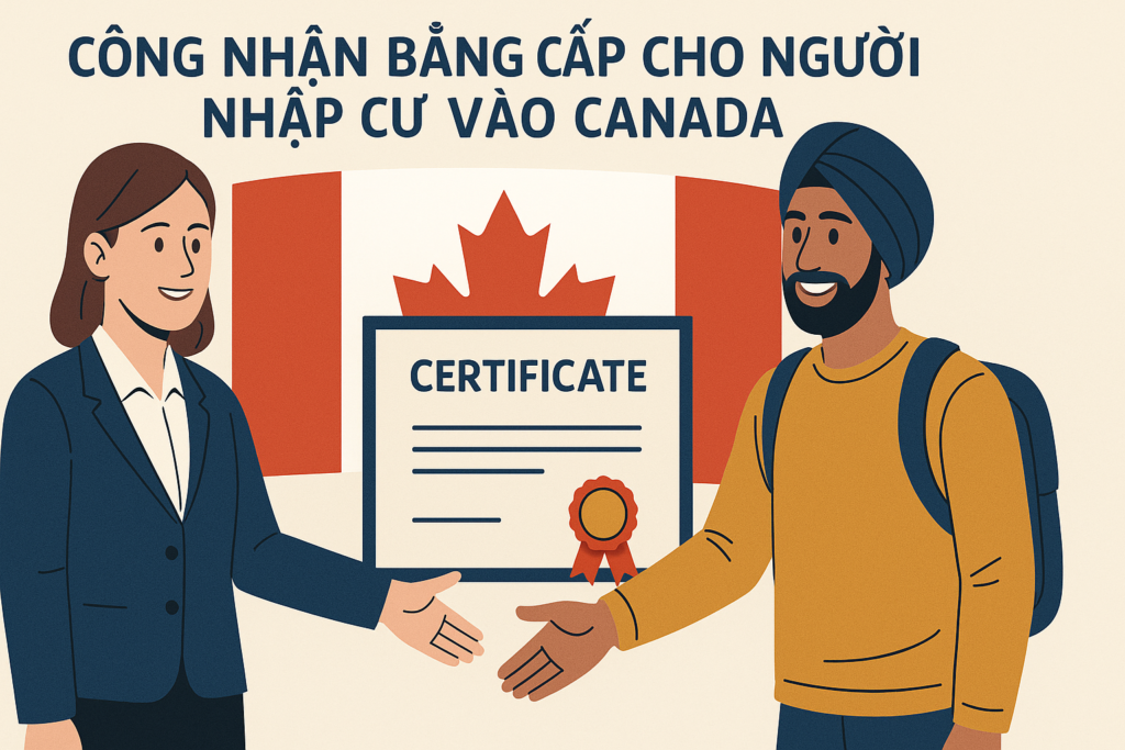 Công Nhận Bằng Cấp Cho Người Nhập Cư Vào Canada