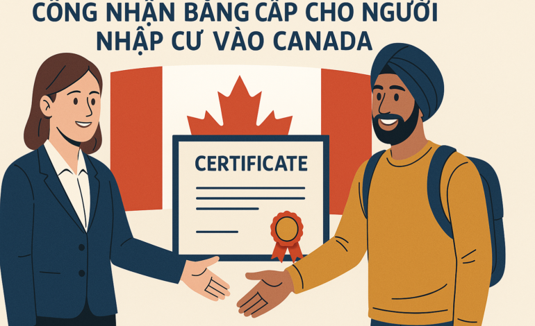 Công Nhận Bằng Cấp Cho Người Nhập Cư Vào Canada