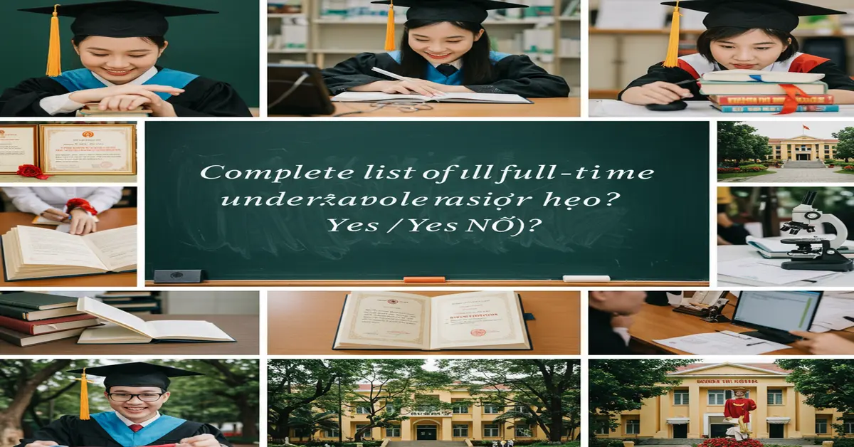 Có thể xem danh sách chi tiết tất cả các mã/ngành trên website trường không?