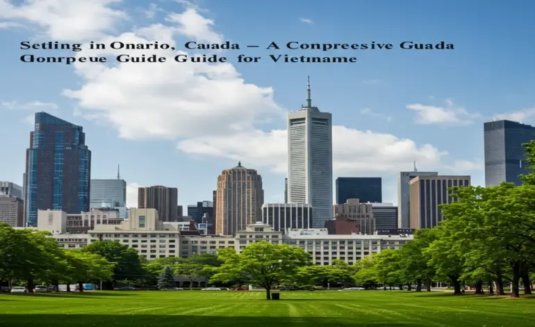 Định cư Ontario Canada - Hướng dẫn toàn diện cho người Việt