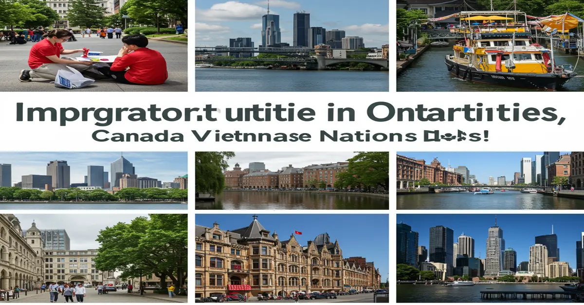 Những chương trình định cư phổ biến của tỉnh bang Ontario là gì?