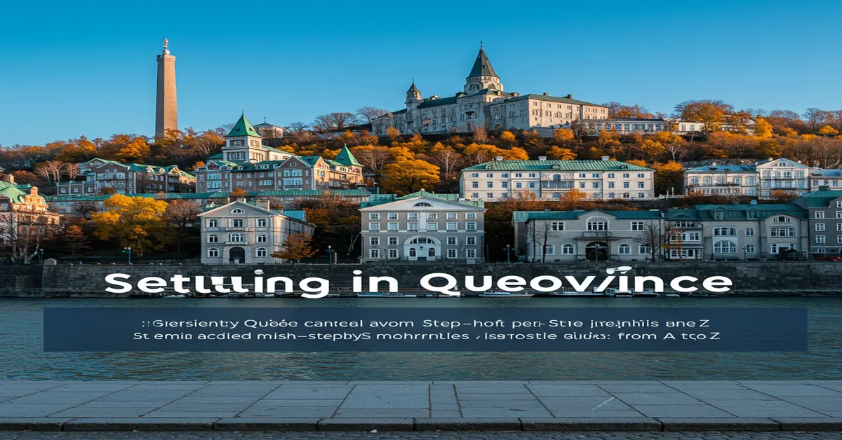Định cư tỉnh bang Quebec - Hướng dẫn chi tiết từ A đến Z