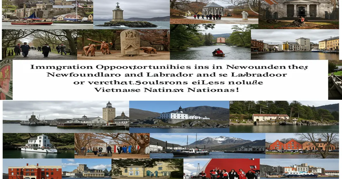 Tỉnh bang Newfoundland and Labrador có những chương trình định cư nào?