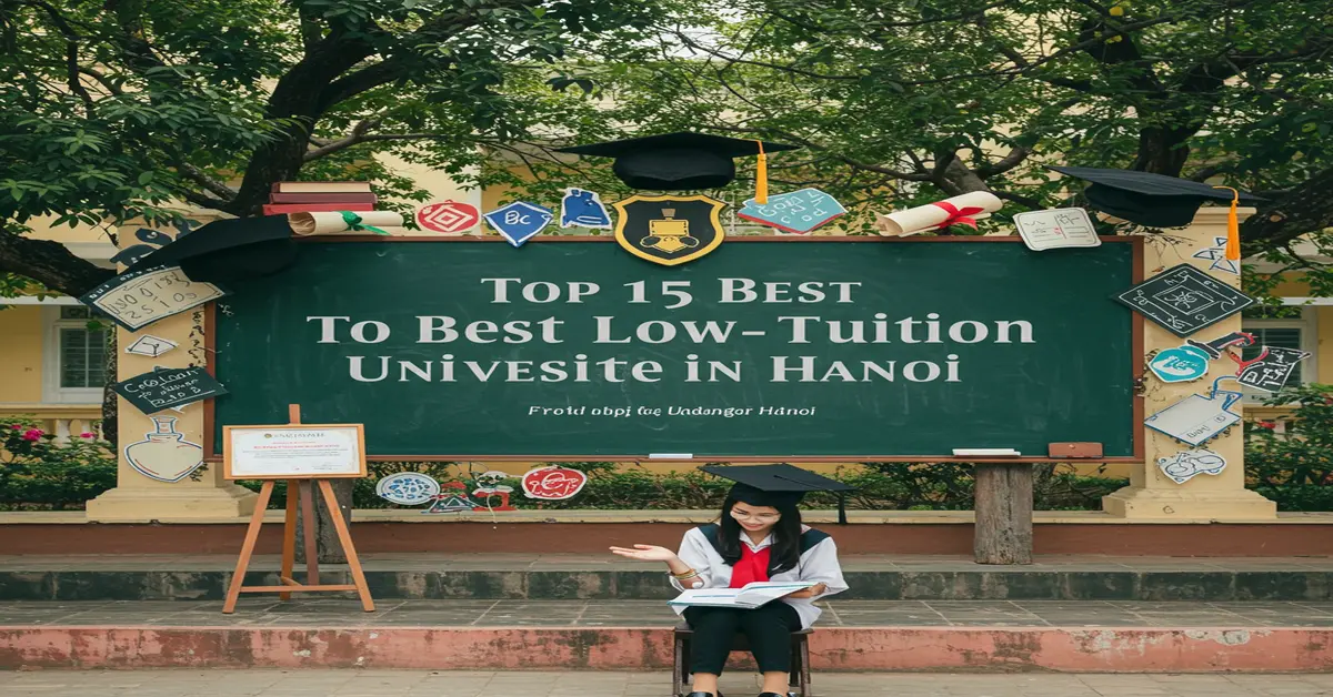 Top 15 trường đại học học phí thấp ở Hà Nội tốt nhất