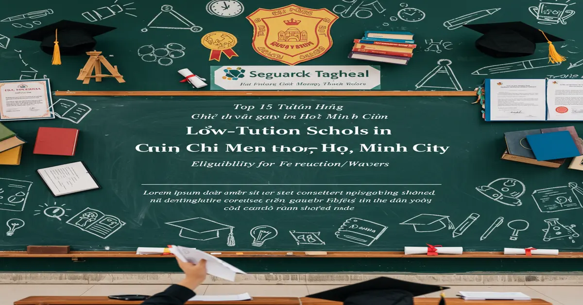 Top 15 Trường Học Phí Thấp TPHCM - Điều Kiện Miễn Giảm