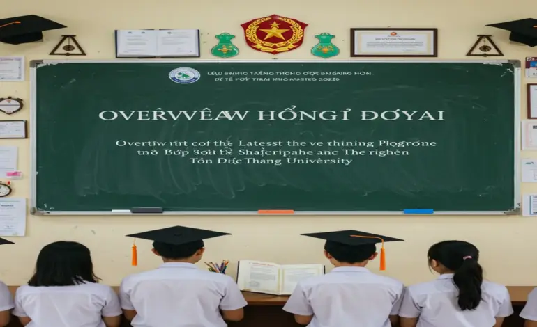 Tổng quan ngành đào tạo Đại học Tôn Đức Thắng mới nhất
