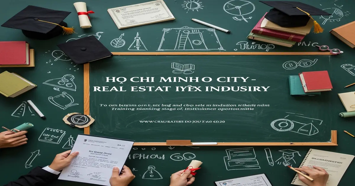Ngành Bất động sản TPHCM - Trường đào tạo và cơ hội nghề nghiệp