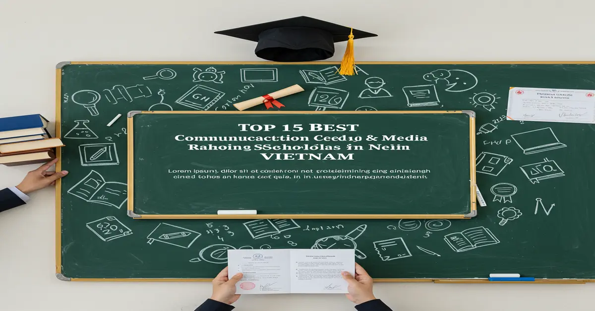 Top 15 trường đào tạo ngành truyền thông tốt nhất Việt Nam