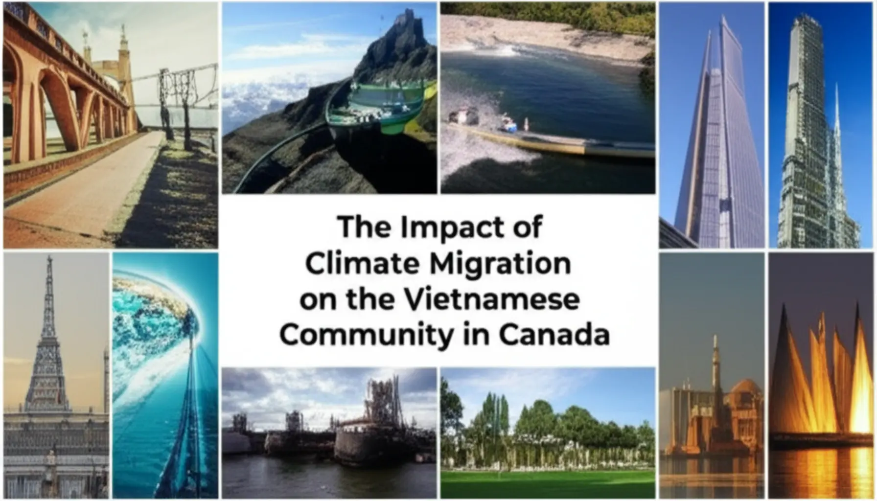 Người Việt Nam đã từng nhập cư vào Canada do thiên tai hay biến đổi môi trường chưa?