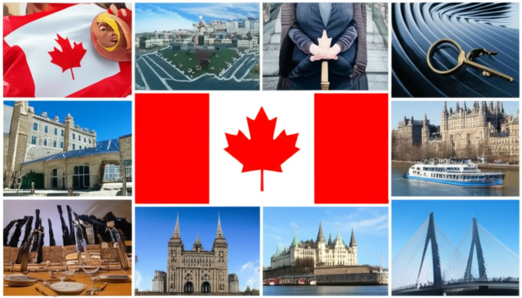 Các tỉnh bang của Canada gồm những khu vực nào?