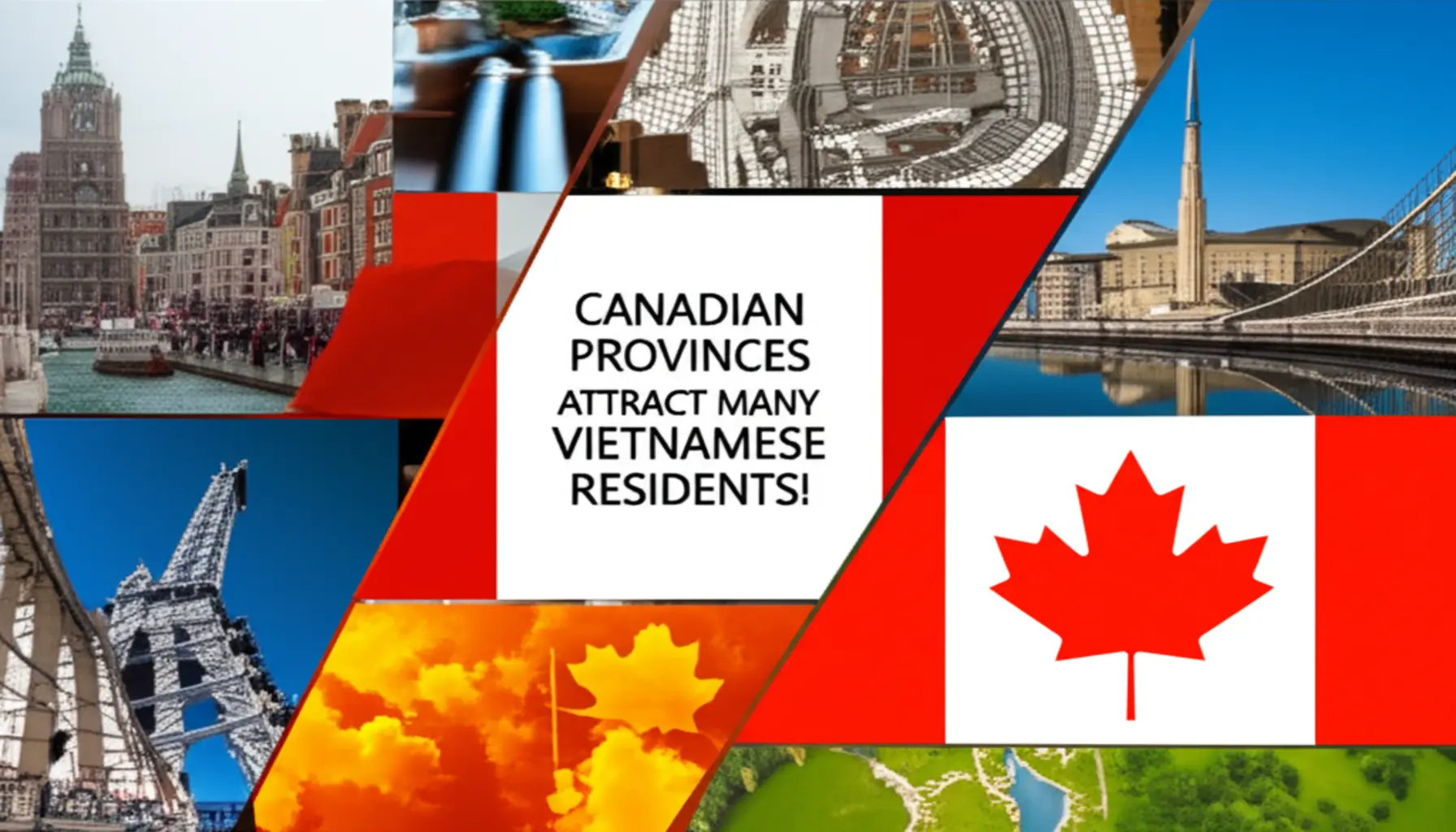 Những yếu tố nào khiến người Việt chọn định cư tại Ontario, British Columbia, Alberta, Quebec?