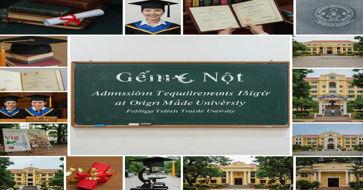 Tổ hợp môn xét tuyển cho từng nhóm ngành là gì?