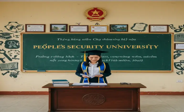 Trường Đại học An ninh Nhân dân - Ngành đào tạo và tuyển sinh