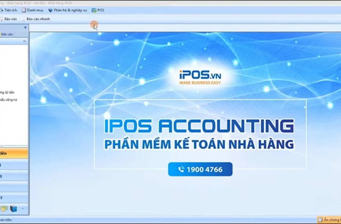 Phần mềm kế toán giá rẻ iPOS Accounting